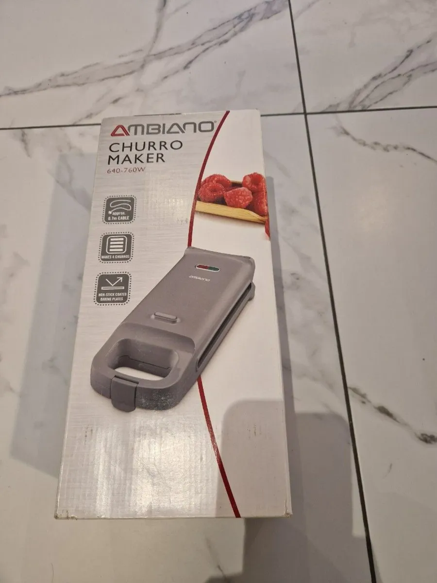 Ambiano Churro Maker – Brand New – Never Used - Image 4