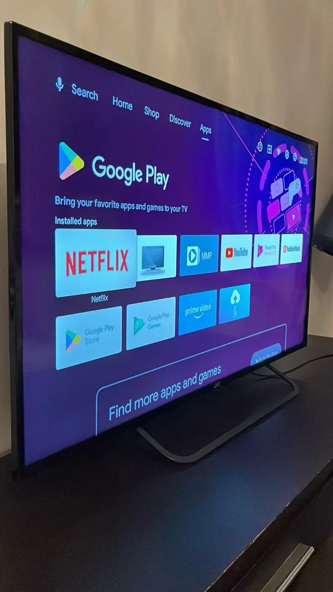 JVC 40" Smart  TV - Like New / Barely Used - Image 2