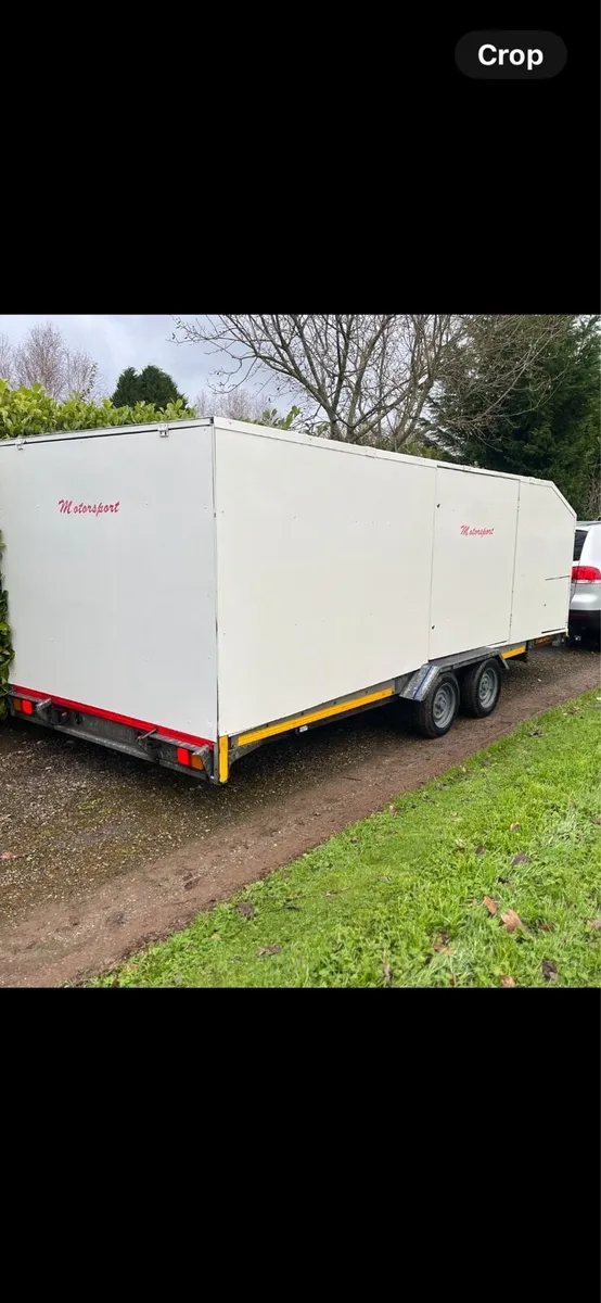 Car Transporter shuttle /Covered  Trailer - Image 1