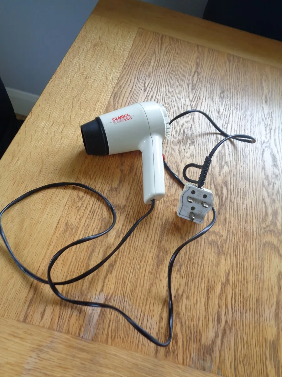 Clairol Turbo 1000 Hairdryer for Sale - Image 1