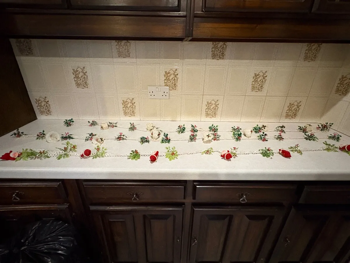 Vintage Christmas decorations - Image 1