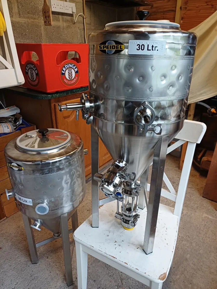Speidel 30L conical SS fermentation tank - Image 1
