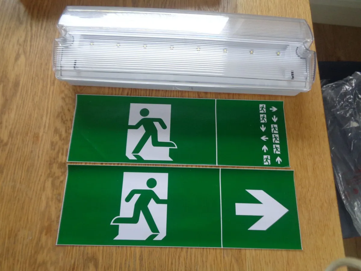 LED Emergency Bulkhead Light Fitting for Sale - Image 1