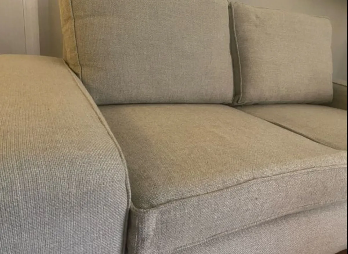 3 & 2 Seater Sofas  & Footstool- Kivik - Image 2