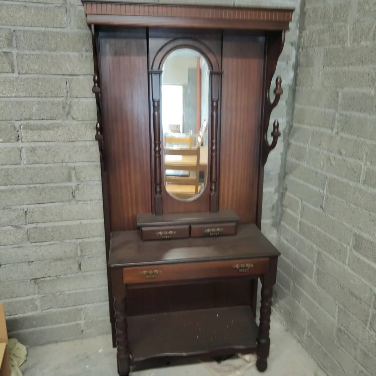 Mahogany Hallstand - Image 1