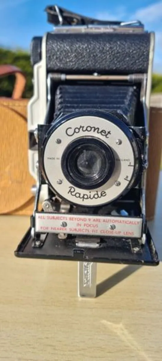 Coronet Rapide Vintage Folding Bellows 120 Film C - Image 1