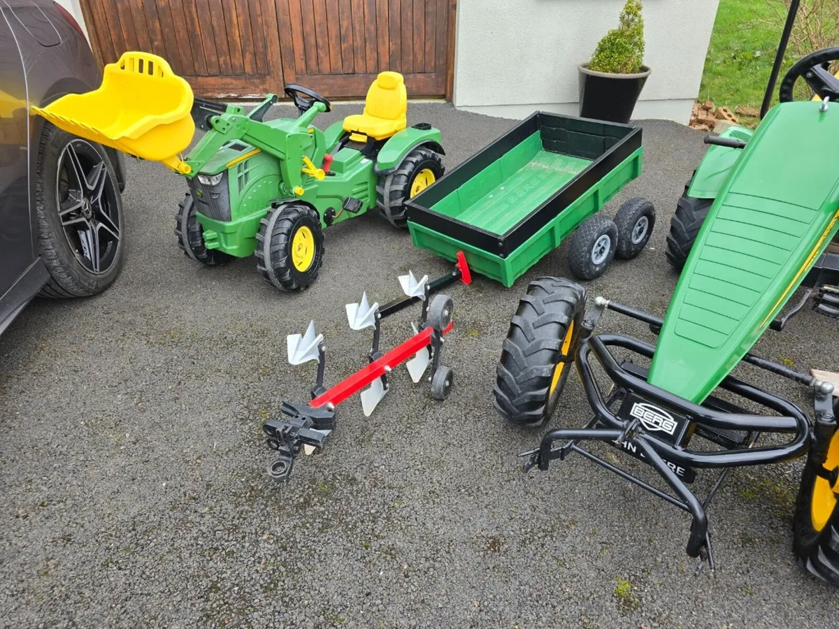 Berg XXL John Deere BFR Tractor Go Kart 2 Seater - Image 4