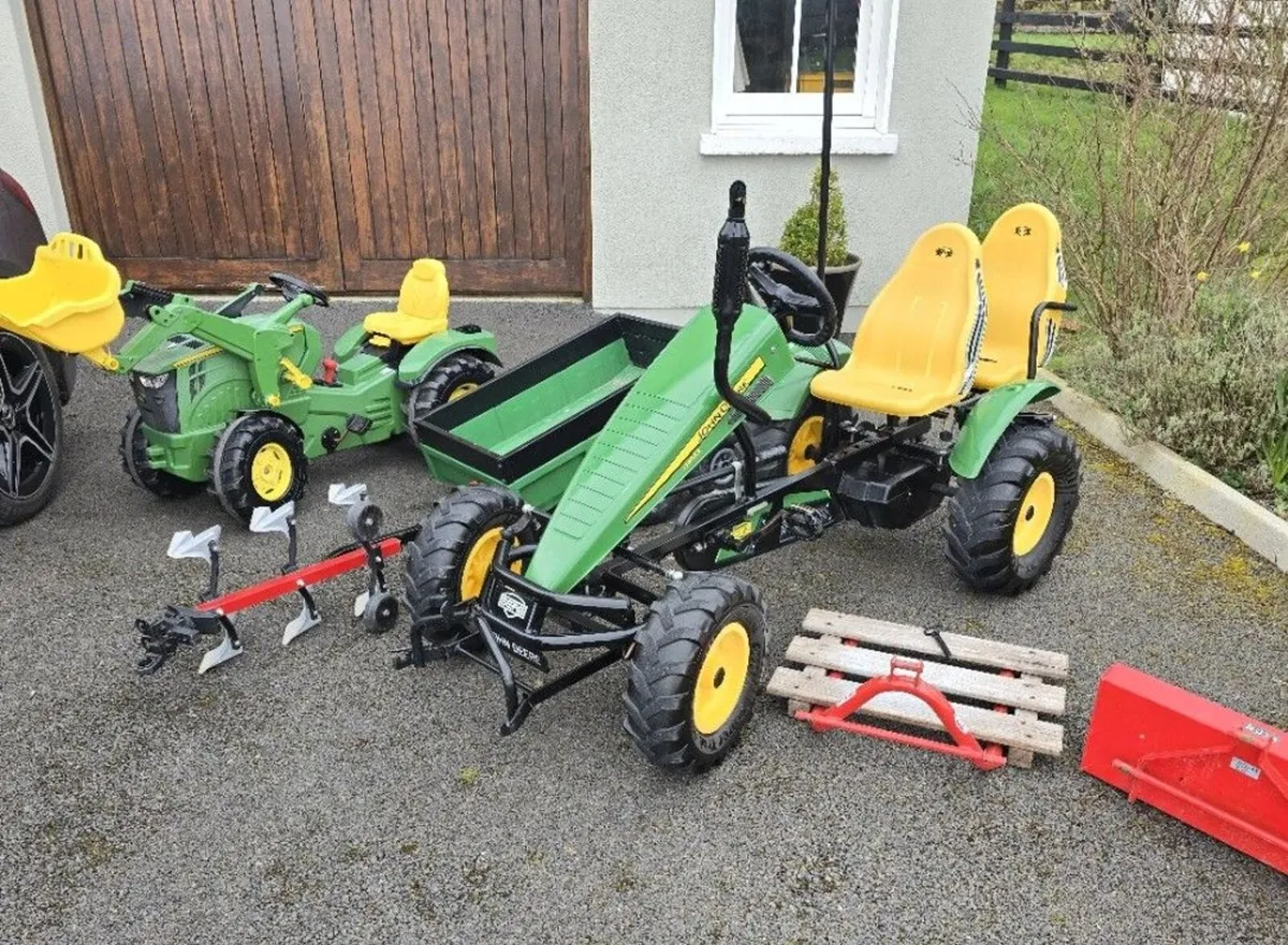 Berg XXL John Deere BFR Tractor Go Kart 2 Seater - Image 1