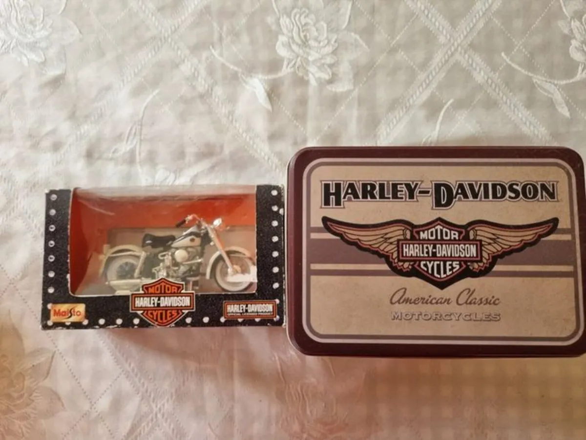 Harley Davidson 1958 FLH Maisto model - Image 3