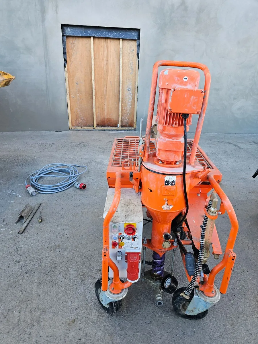 G4 plastering machine - Image 4