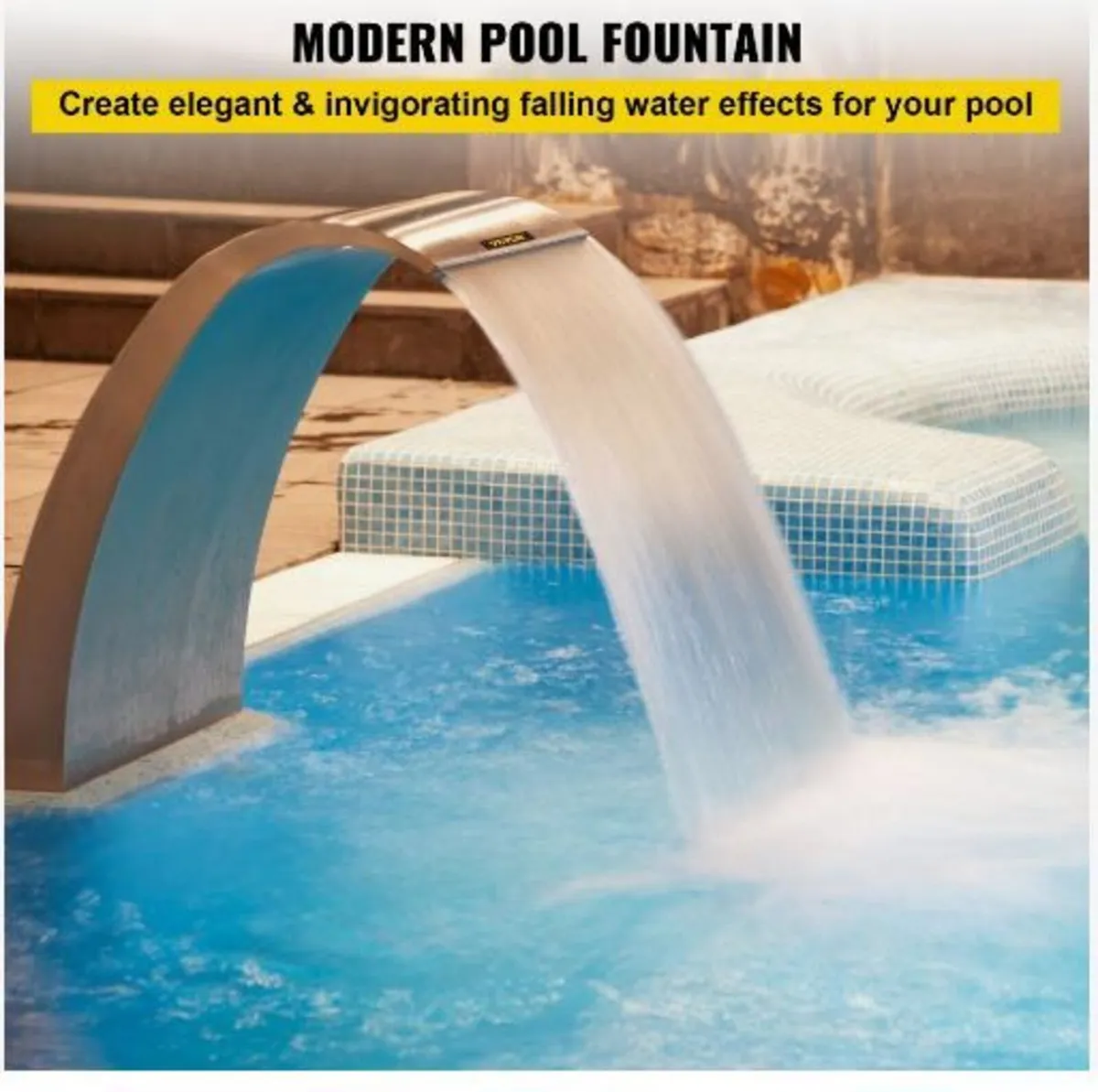 Stainless Steel Swimming Pool Fountain - Image 3