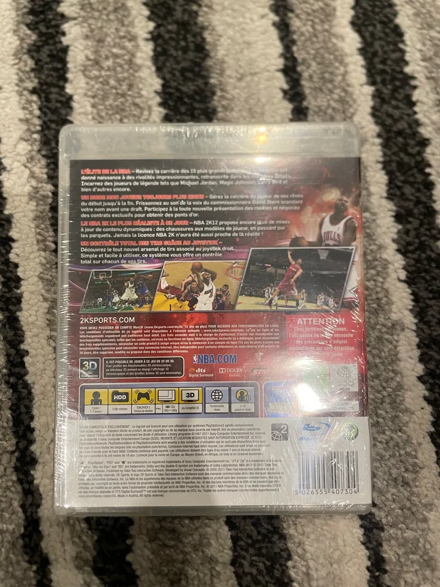 NEW Factory Sealed NBA 2K12 PS3 PAL Michael Jordan - Image 2