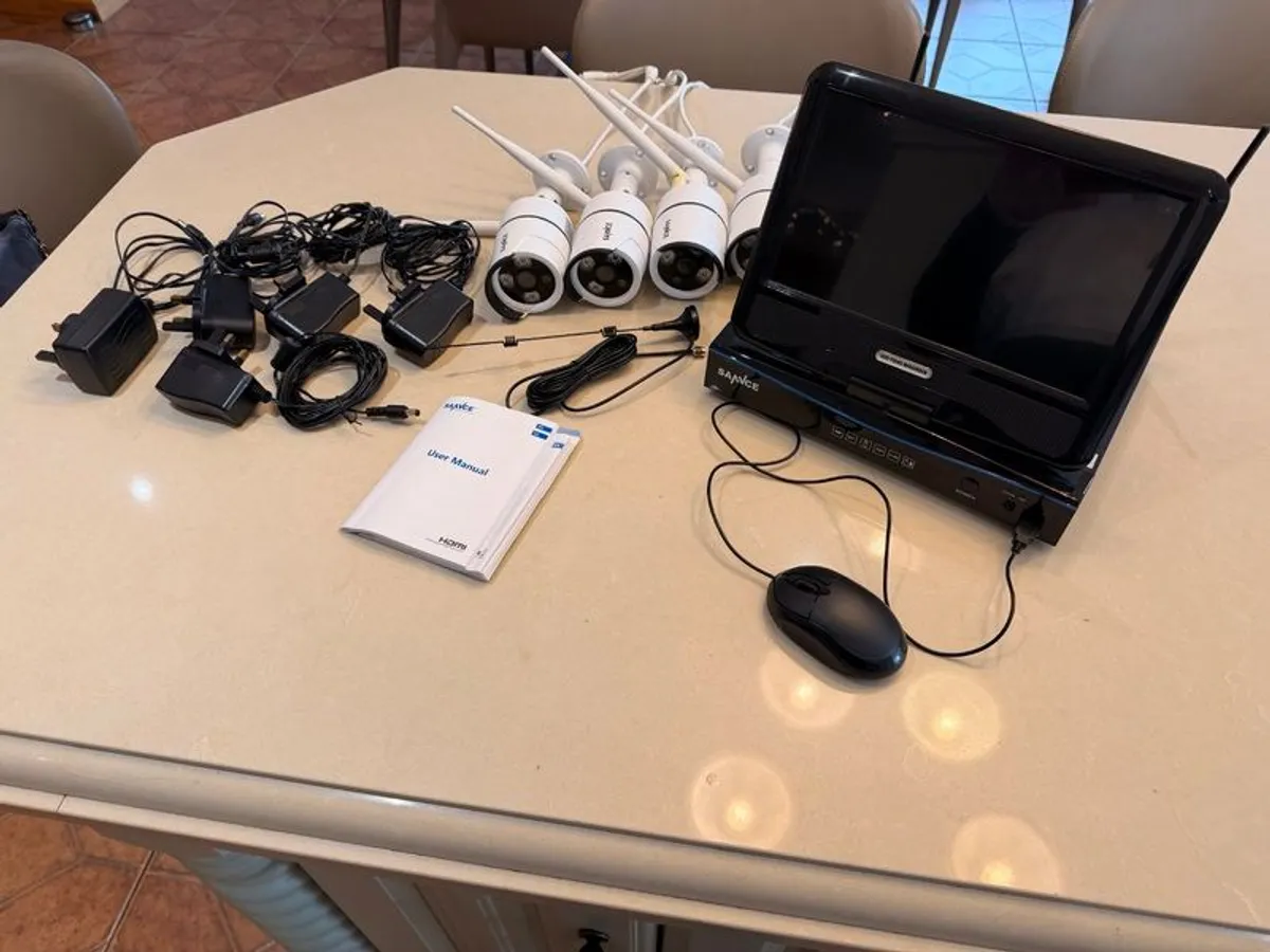 SANNCE Wireless CCTV Camera System - Image 1