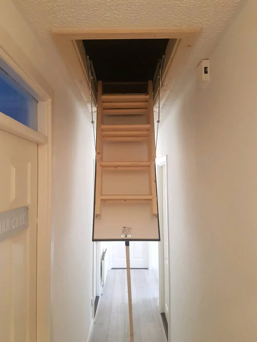 Attic ladder supplied and fitted - Image 4