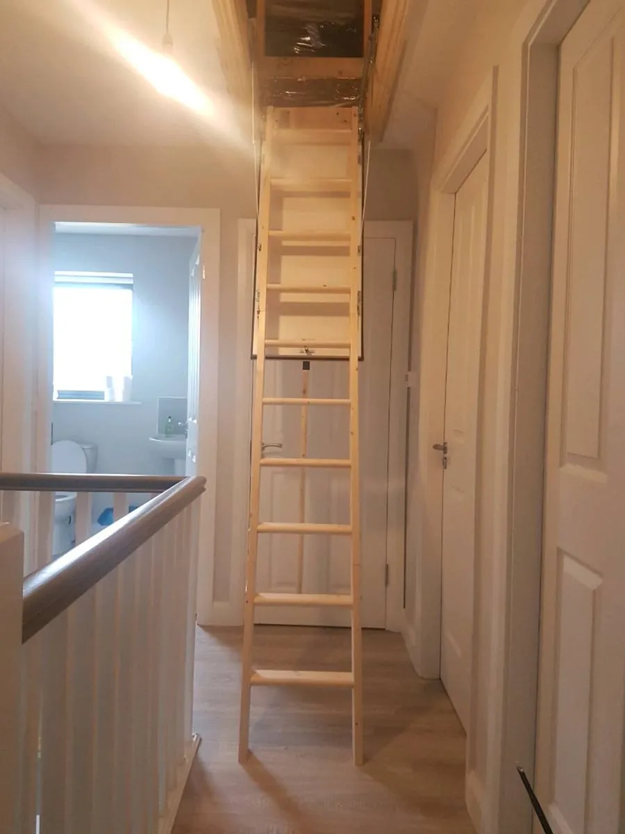 Attic ladder supplied and fitted - Image 2