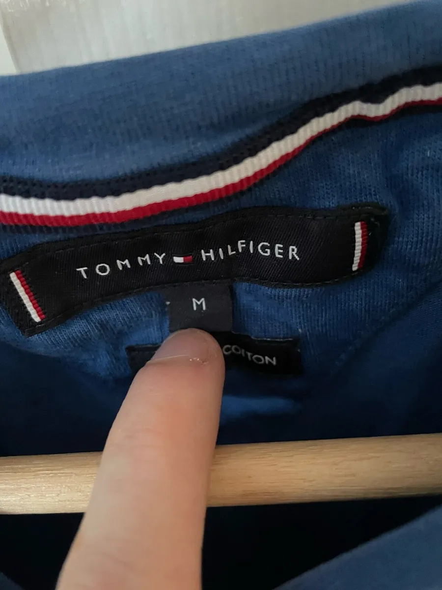 Tommy Hilfiger Navy T-Shirt - Image 2