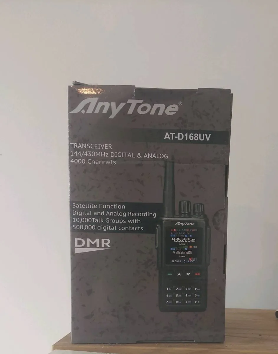 Anytone d168 DMR ham radio scanner - Image 2