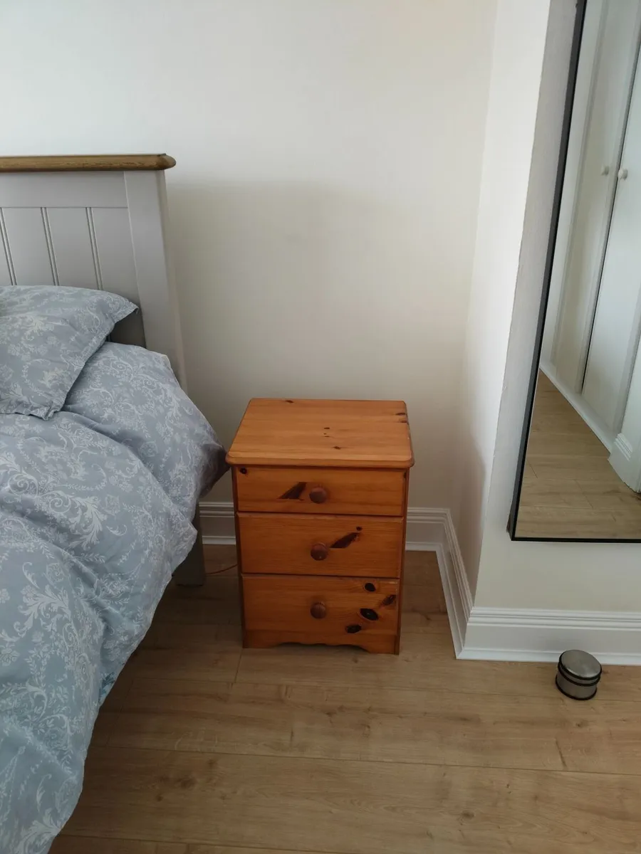 Wooden Bedside Locker - Image 3
