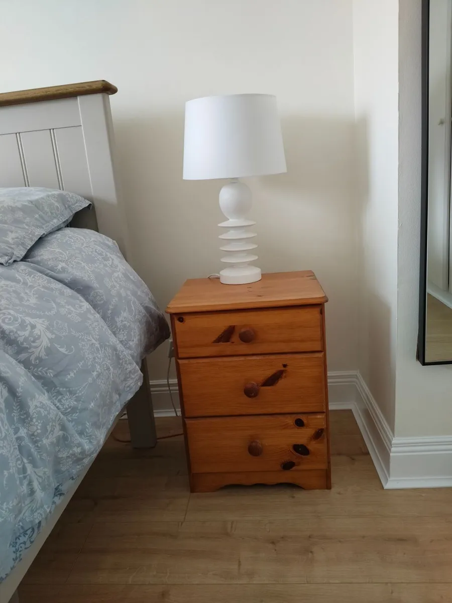 Wooden Bedside Locker - Image 2