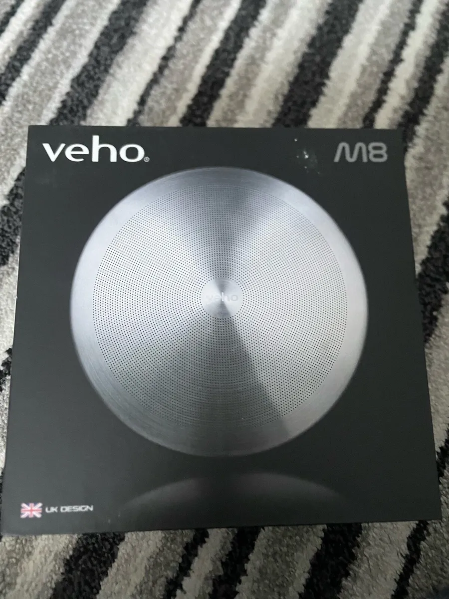 NEW Veho Bluetooth Silver Speaker - Image 1