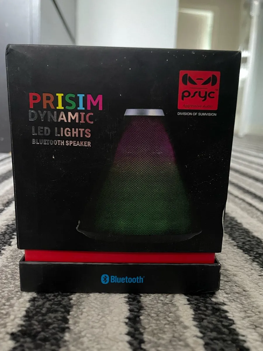 NEW Prisim LED Bluetooth Speaker - Image 1