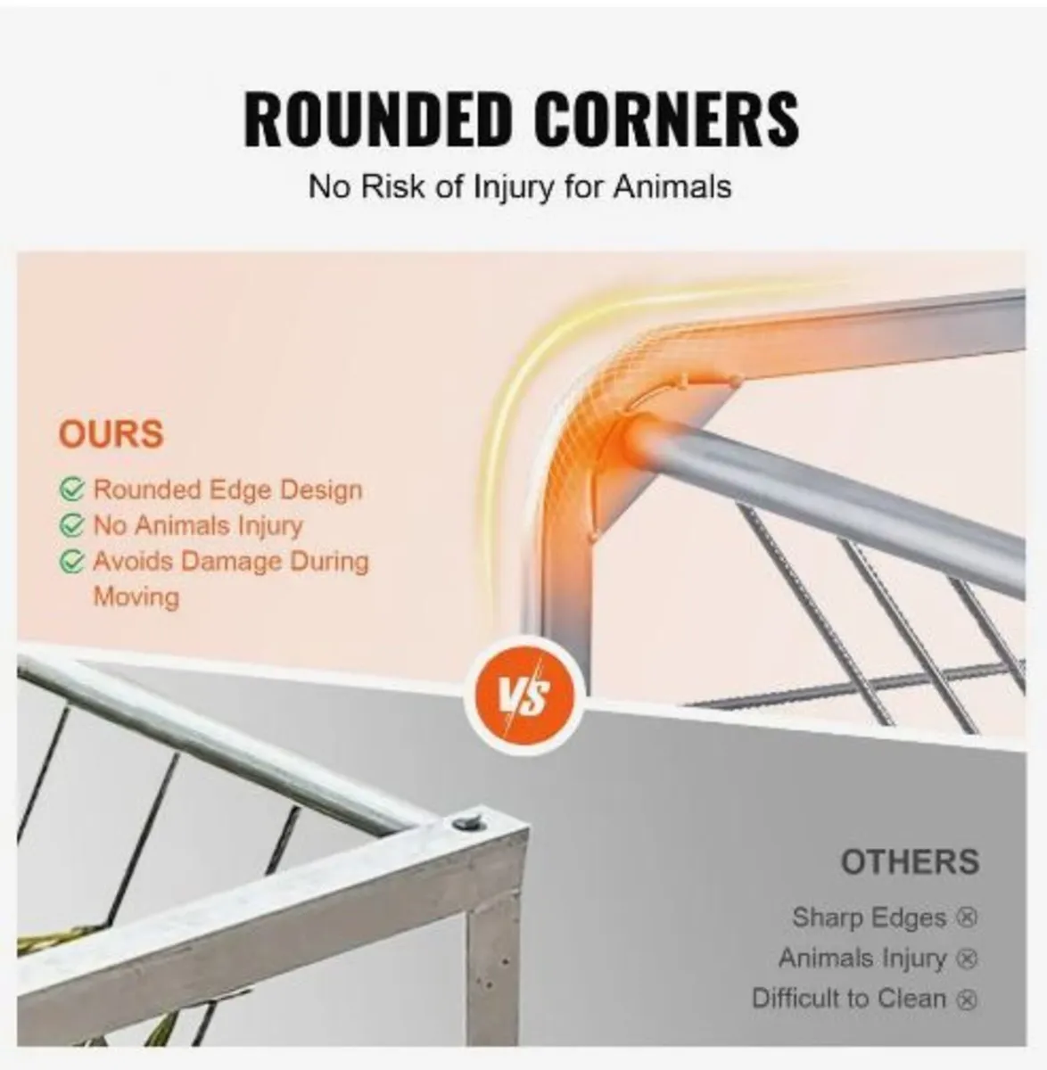 Livestock Hay Feeder, 2 in 1 - Image 4