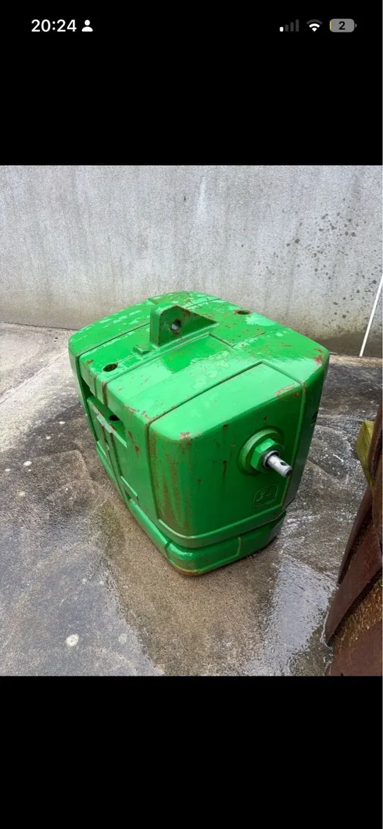 Genuine John Deere front weight