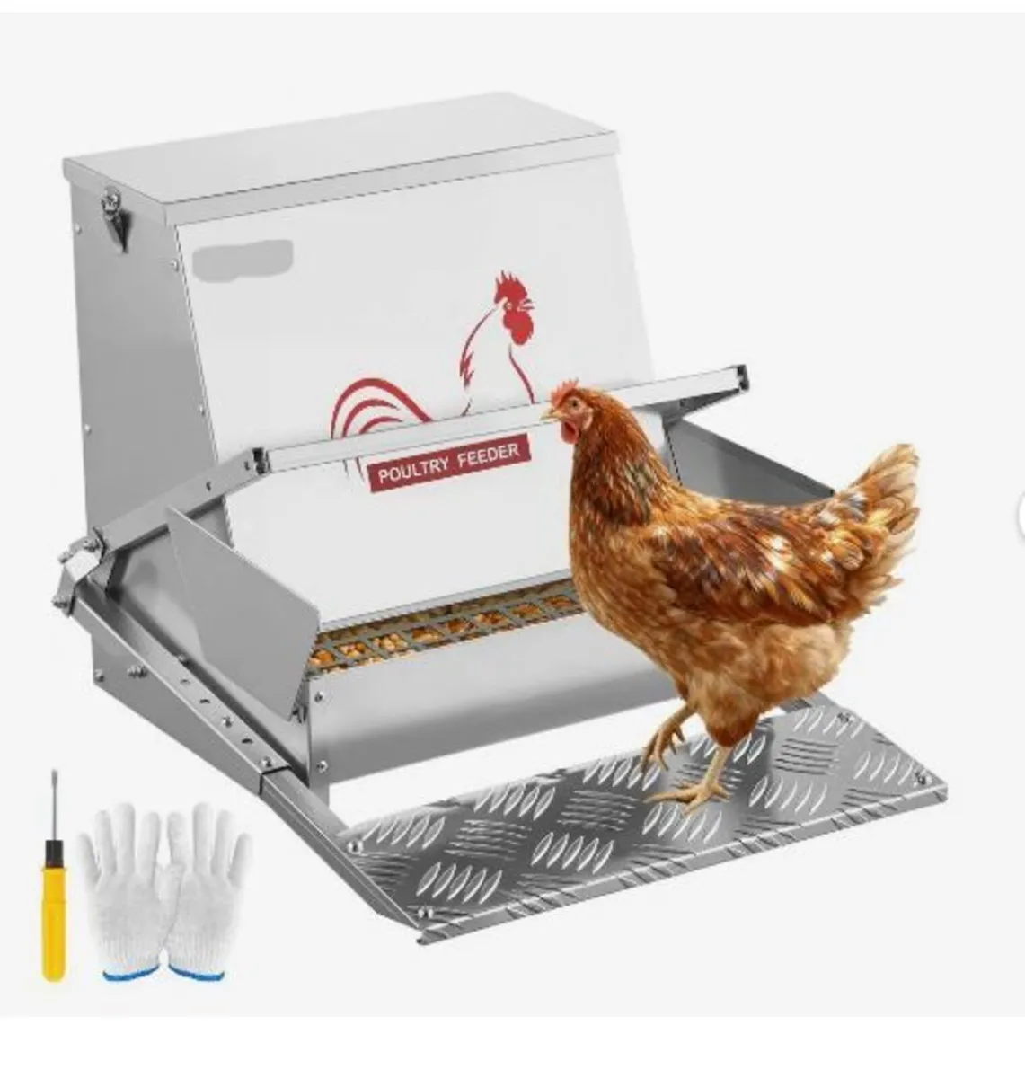 Automatic Chicken Feeder, 18.14 kg Capacity - Image 1