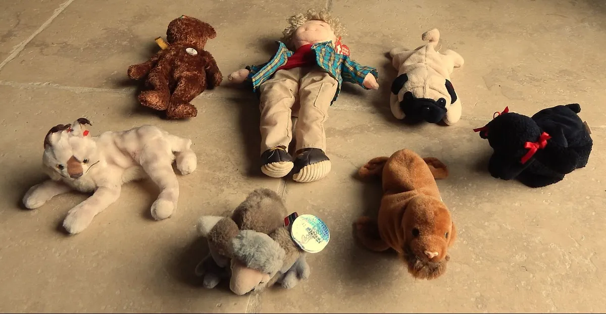 Selection of 7 Beanie Toys - Image 2