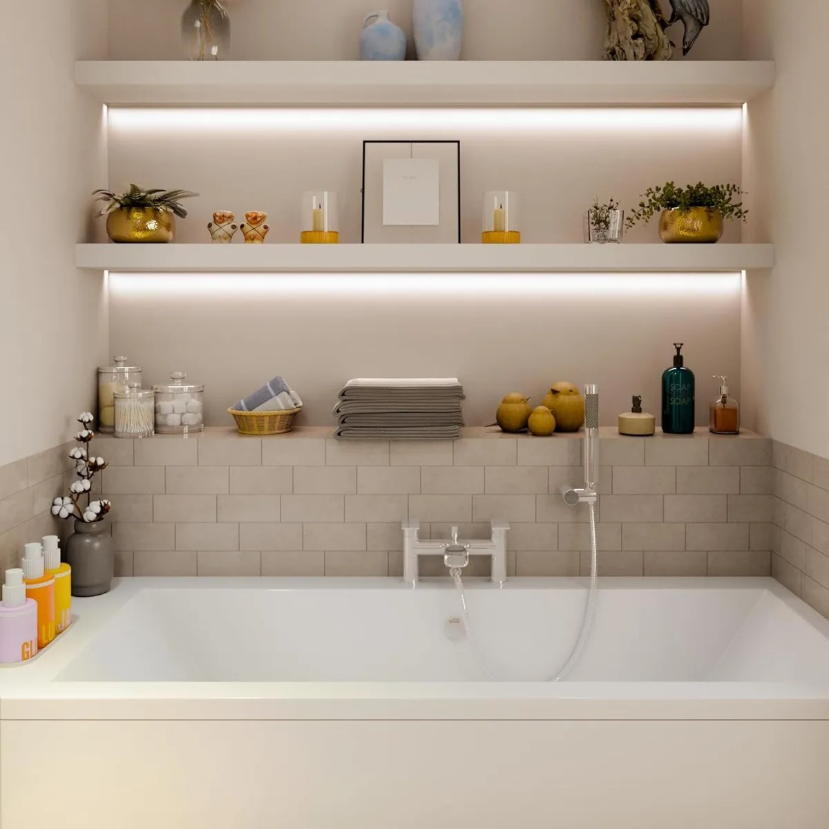 Stream Round Waterfall Bath Shower Mixer Tap – - Image 2