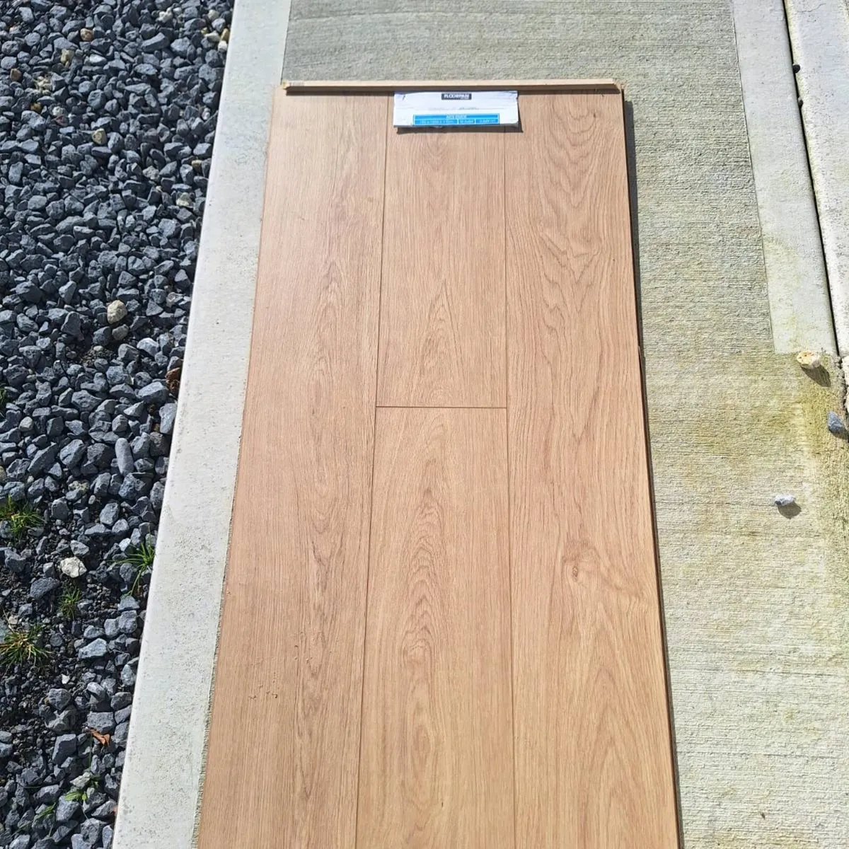 7mm Paris beige laminated flooring supply&fit - Image 2