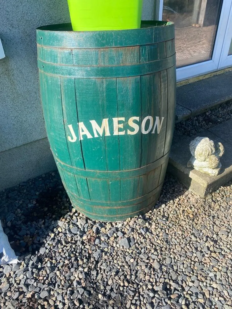 Jameson whiskey Barrels!