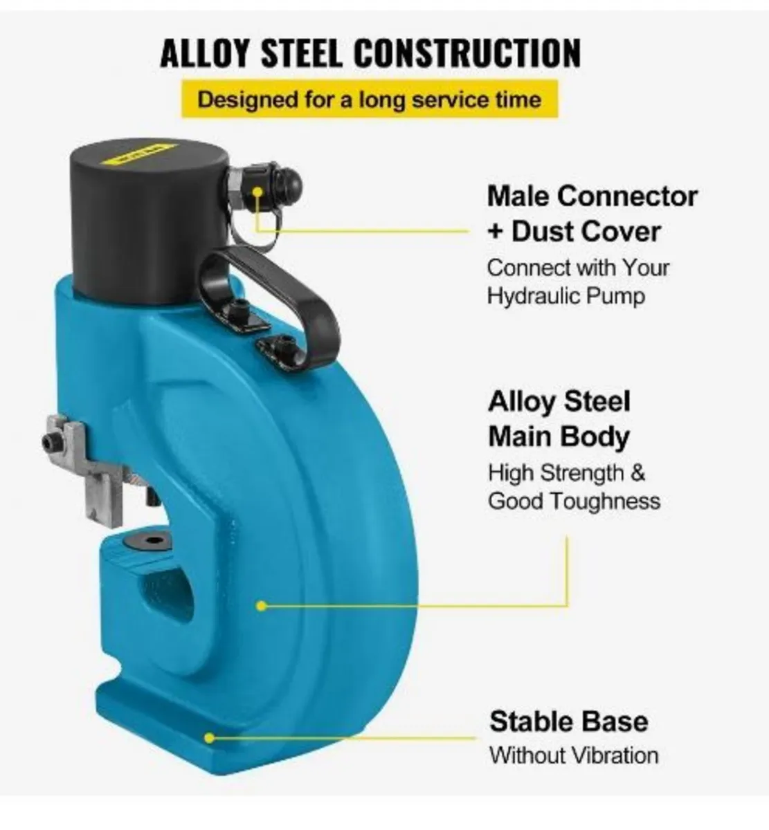 CH-70 Hydraulic Hole Puncher Punching Tool Punche - Image 2