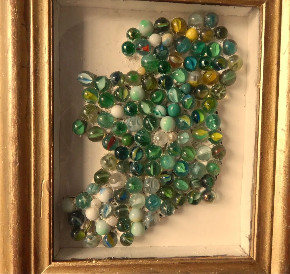 Vintage Handmade Shadow Box Diorama of Ireland - Image 2