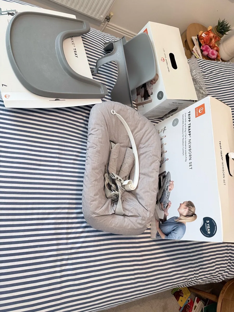 Stokke Newborn set, Baby set and Tray - Image 1