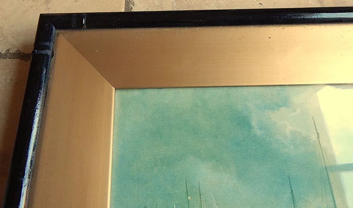 Vintage Print of ‘The Fisherman’s Return’ - Image 4