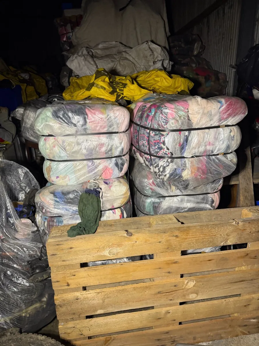 Bales of clothes - Image 1