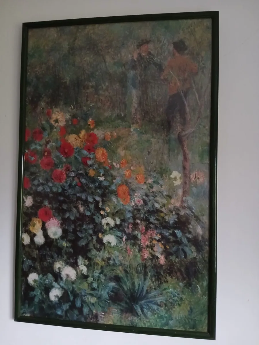 Large Pierre Auguste Renoir Framed Print. - Image 1
