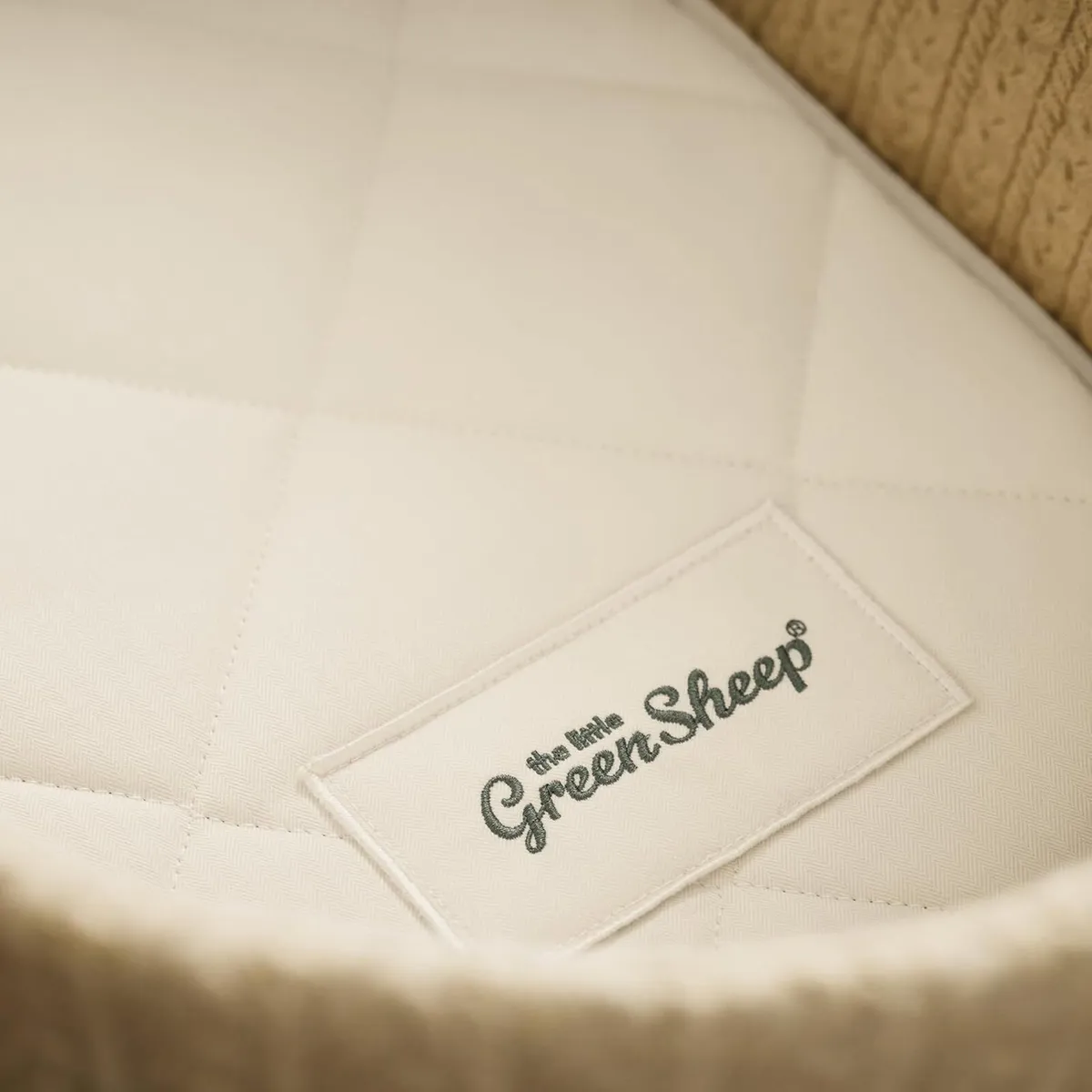 Natural Moses Basket Mattress (74 x 28cm fits and - Image 3