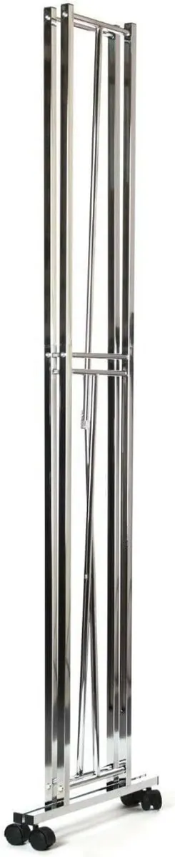 ® Heavy Duty Folding Clothes Rail - Portable - Image 2