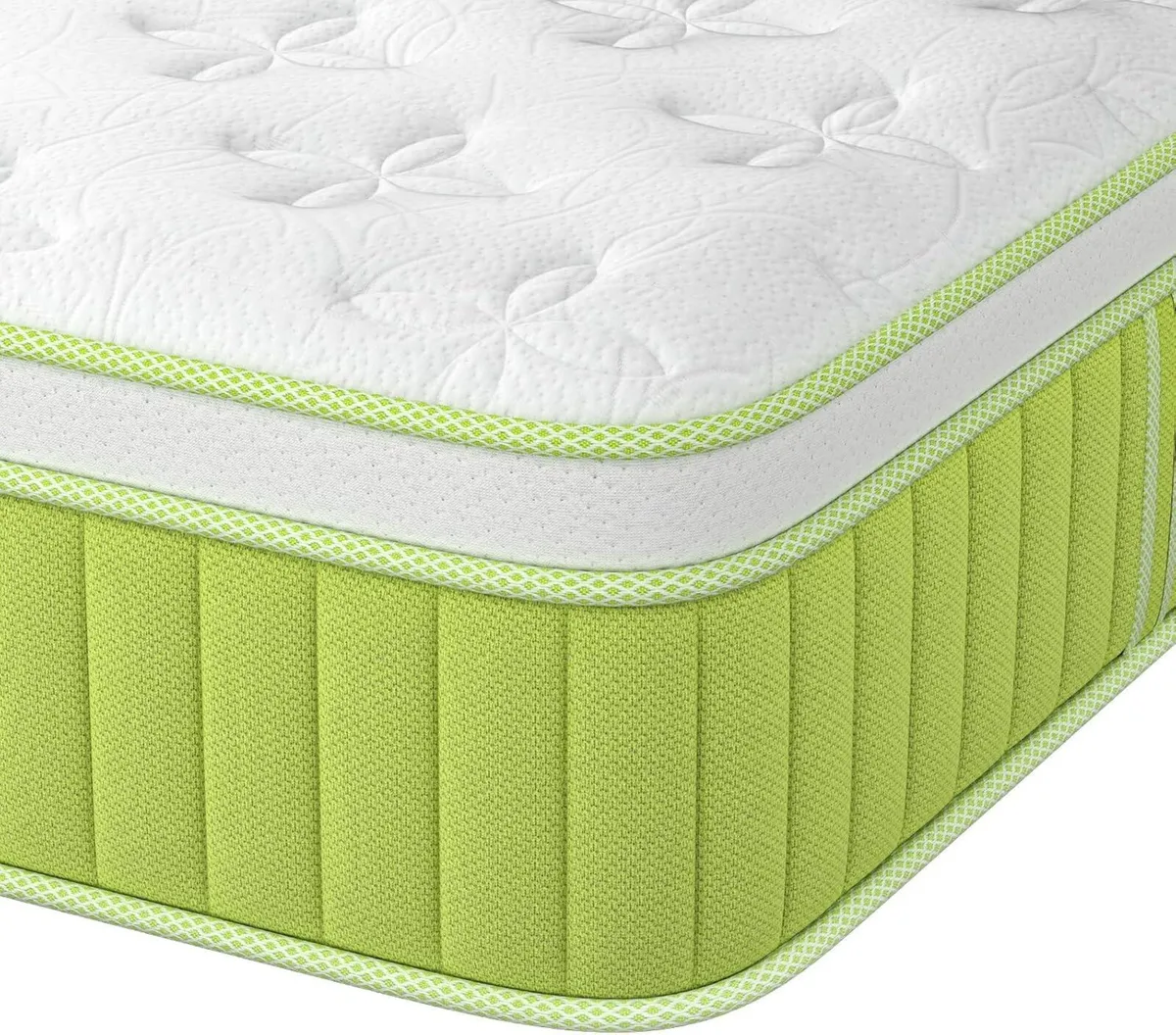 Single Mattress 10 Inch Bed 3FT Hybrid Memory - Image 1