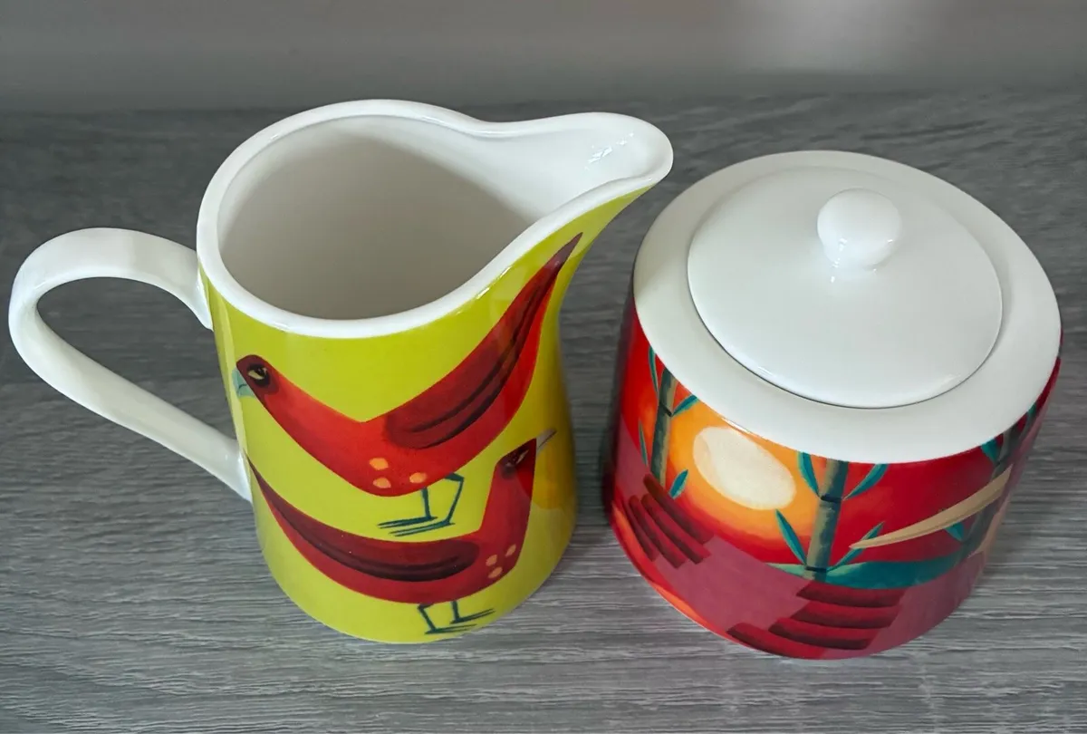 Tipperary crystal jug and sugar set