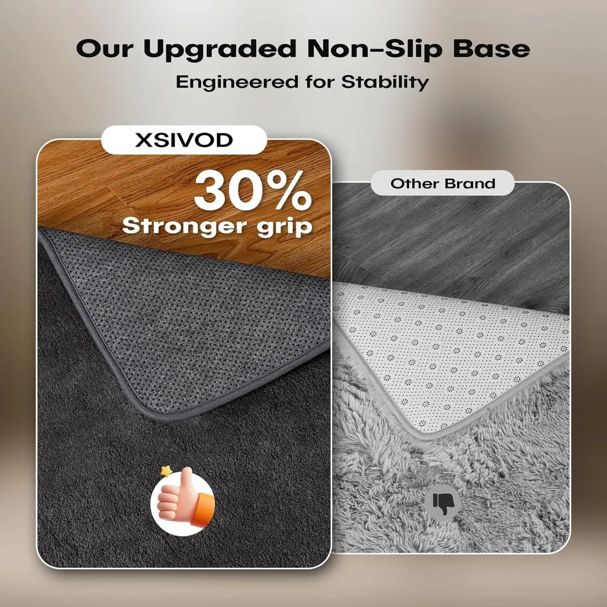 Soft Area Rugs for Living Room Fluffy Large - Image 3