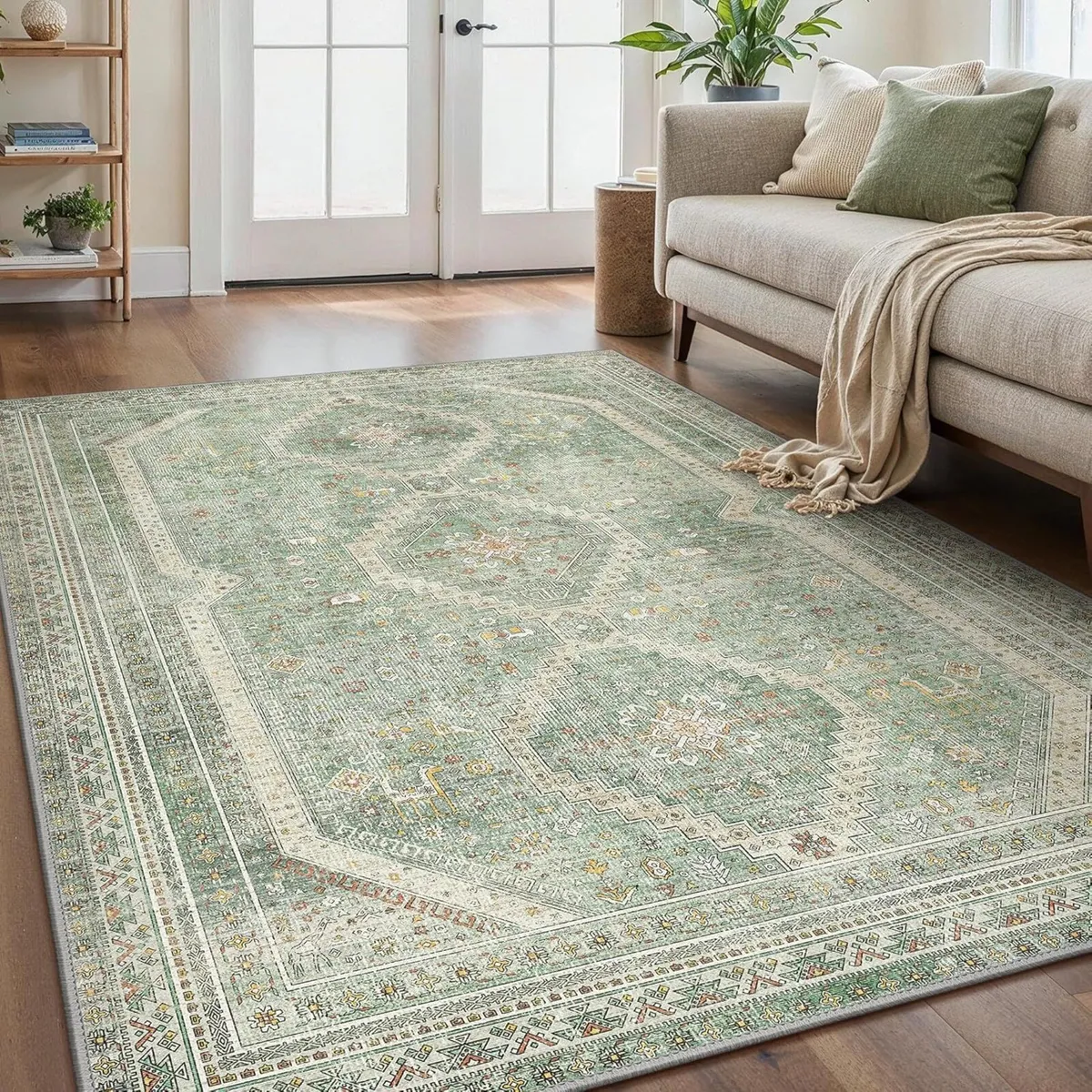 Rugs Living Room 200x290cm Extra Large Washable - Image 1