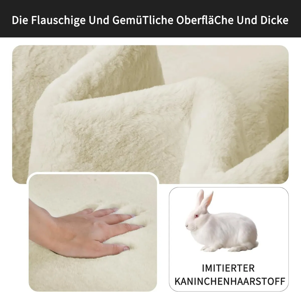 Large rugs living room area for bedroom non-slip - Image 3