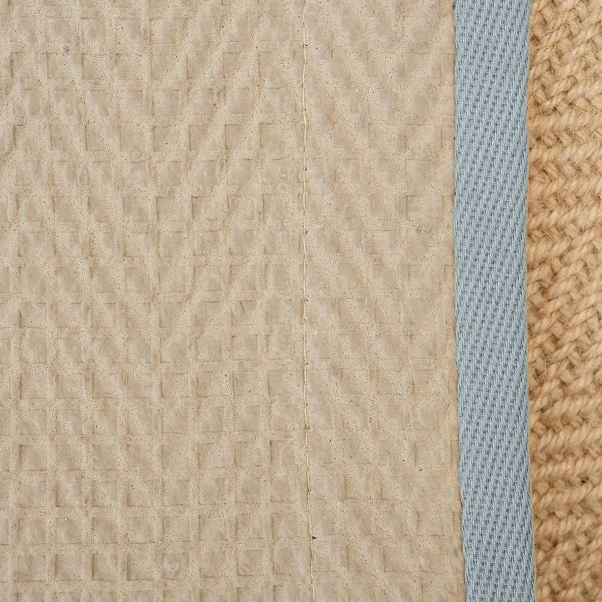 Natural Sustainable Herringbone Jute Area Rug - Image 4