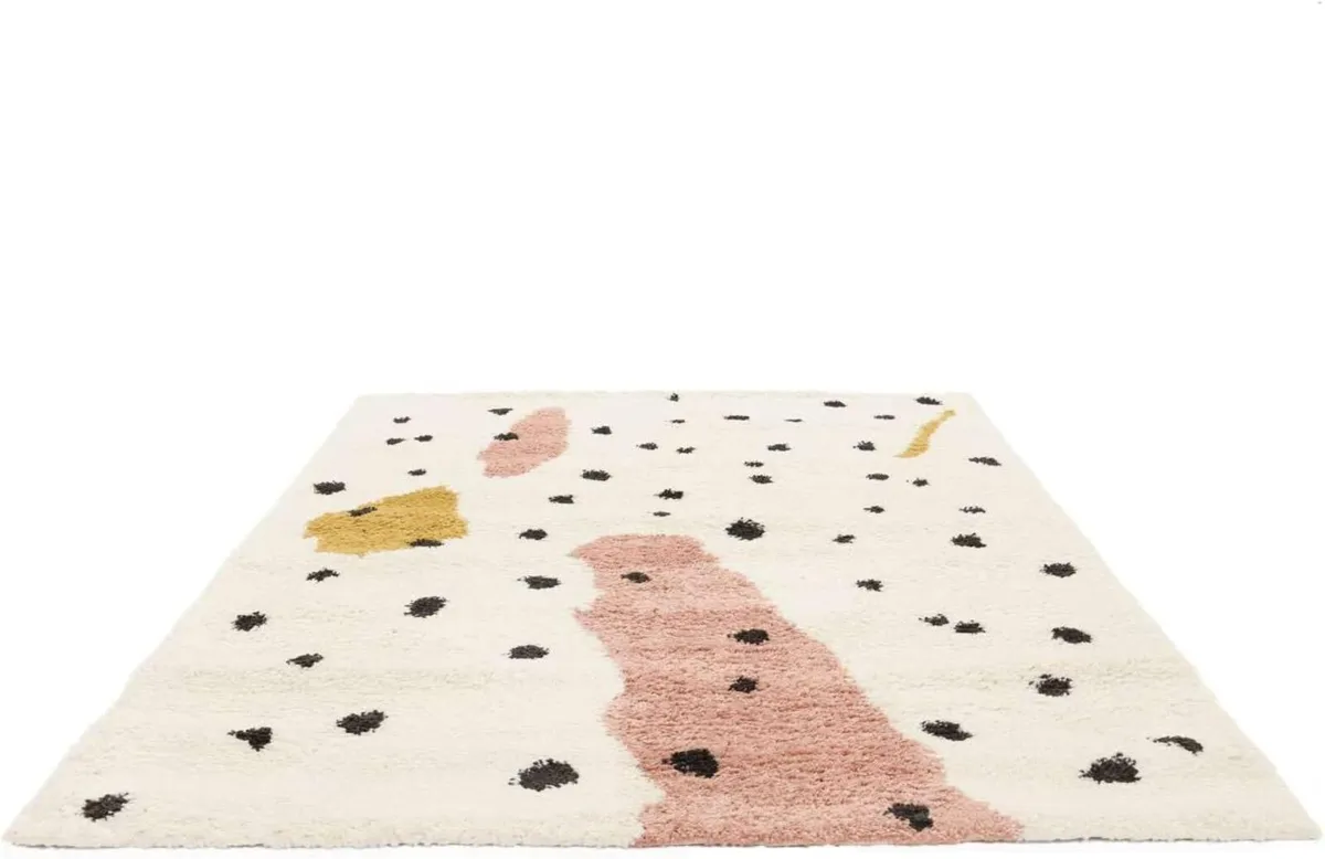 Spotty Kids Rug Shaggy/Handloom 3′3″ x 5′3″ ft - Image 2