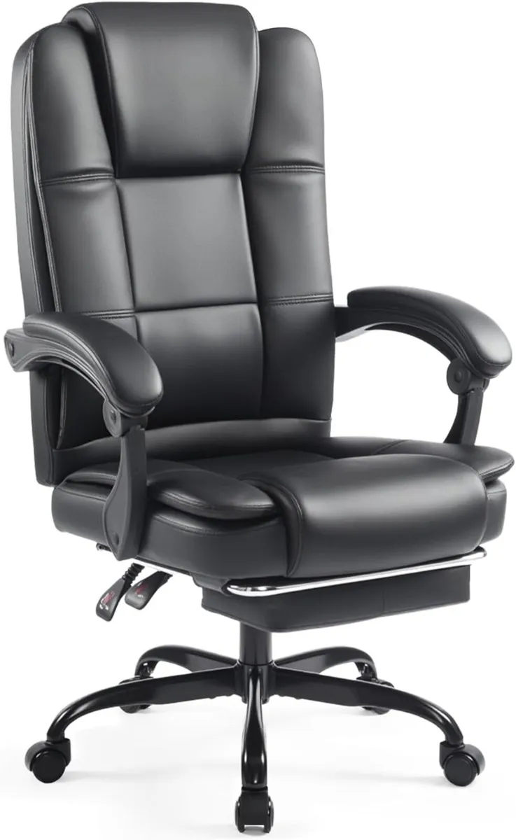 High-back ergonomic office swivel chair executive - Image 1