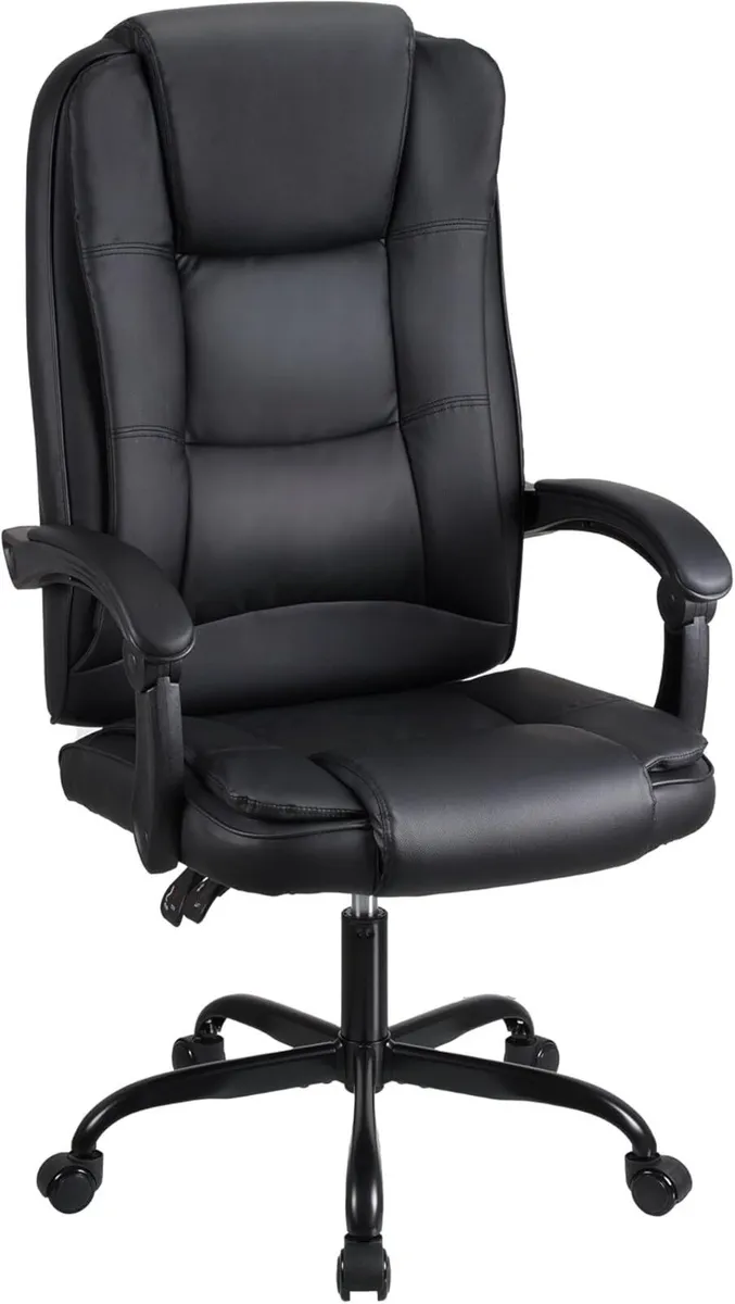High-back ergonomic office swivel chair executive - Image 1