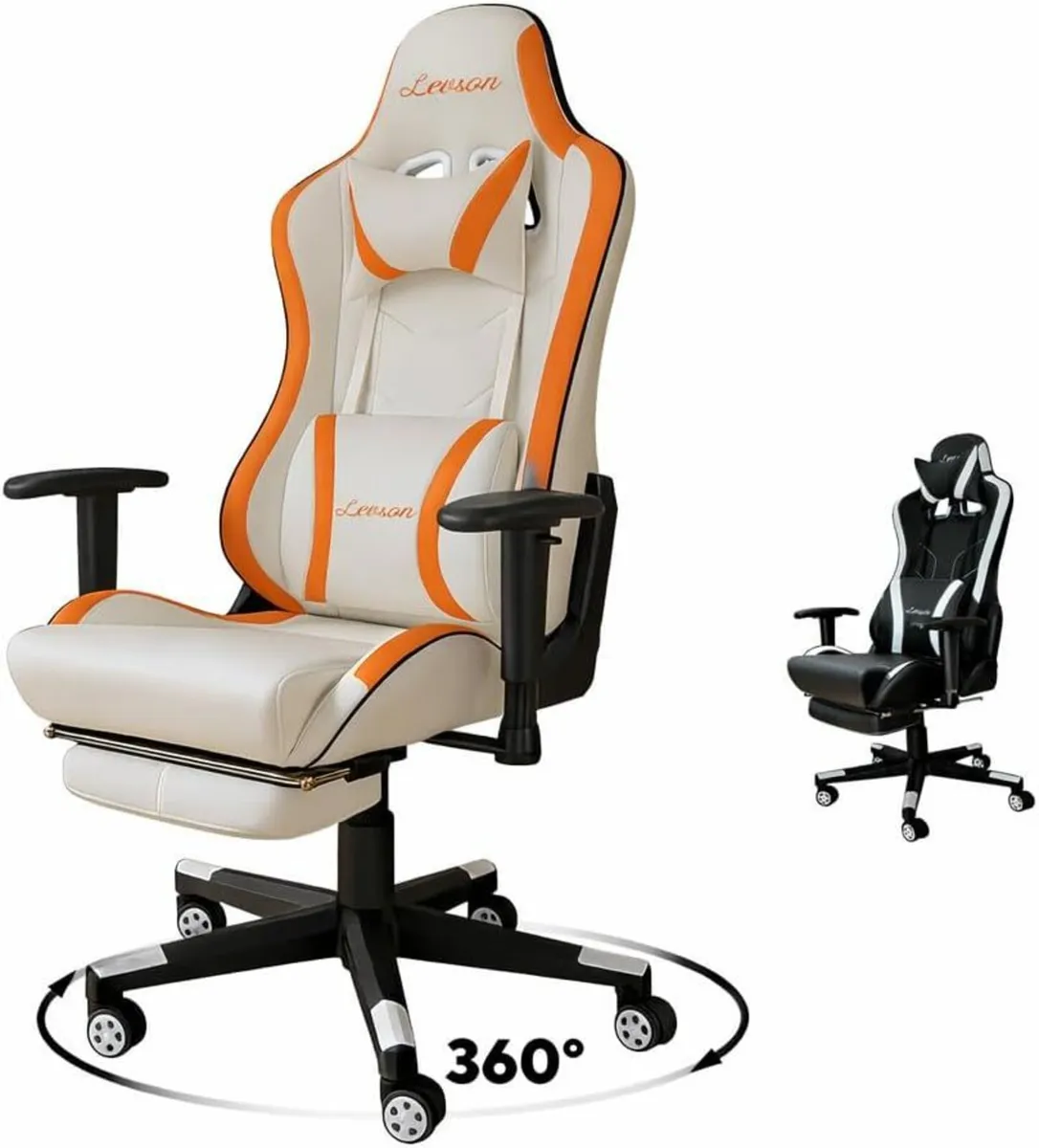 Gaming Chair for Adult Lumbar Support Height - Image 1